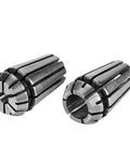 High Precision Cnc Milling Collet Set Made From Durable 65Mn Steel For Quarter Inch And Eighth Inch Shank Bits close-up view