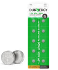 SR626SW Watch Battery 10 Pack AG4 Alkaline Button Cell 377 376 LR626 1.5V solid heavy duty cells in packaging.