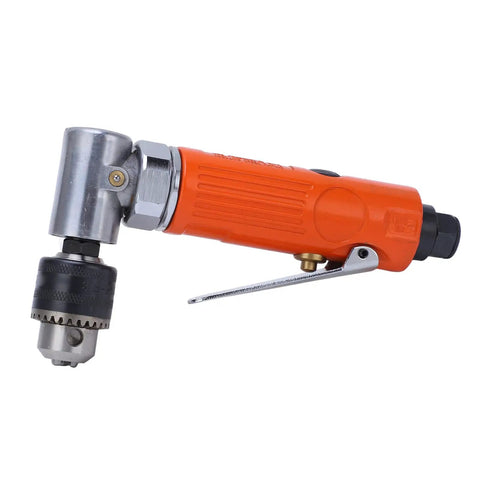 Professional Grade Right Angle Air Die Grinder Running 25000 Rpm For Fast Grinding And Polishing Tasks with orange handle