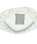 Close-up of a single steam mop refill pad for Symphony series, showing heavy-duty microfiber edge and soft center for sticky messes.