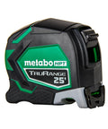 TruRange 25 Ft Measuring Tape with 17 Ft standout, high visibility green blade, lightweight nylon coated steel design