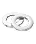 Shop Tested M16 Flat Washers 25 Pack Premium 304 Stainless Steel 17Mm I D 30Mm O D 3Mm Thick Rust Proof Hardware close-up.