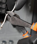 1000V Insulated Diagonal Cutting Pliers 8 Inch With High Leverage Design And Induction Hardened Blades, cutting wire