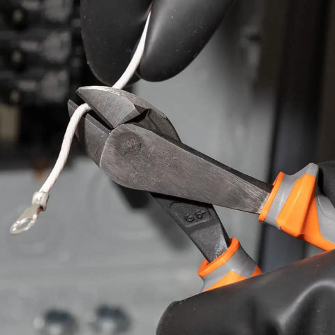 1000V Insulated Pliers and Wire Stripper Tool Kit, 3-Piece Pro Grade Set With Side-Cutter, Diagonal-Cutter, And Wire Stripper, USA Made, Meets ASTM F1505 and IEC 60900 Standards, Heavy-Duty Multi-Layer Grip