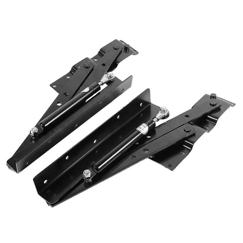 Heavy Duty Lift Up Coffee Table Mechanism with Hydraulic Hinges 2 Pack Rust Resistant Steel Lift Assist for Home Furniture