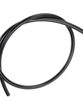 Hardcore Heavy Duty PU Polyurethane Air Hose Built Like A Beast For Woodworking Factory Use High Pressure Pneumatic Tube Thick Walls Slam Proof Endure 14x10mm One Meter Length coiled black hose