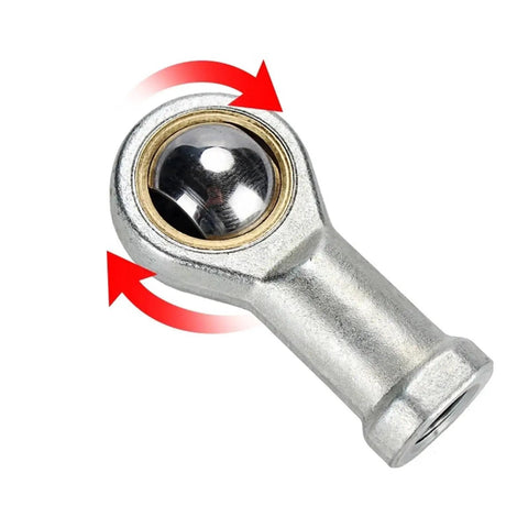 Female Piston Rod End Ball Head For Universal Pneumatic Cylinder U Fitting Mount With Knuckle Bearing, Internal Thread SI 16 TK