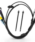 12477640 Gear Shift Cable Fits Chevy Silverado GMC Sierra 1500 2500 3500 Classic 1999 2007 Automatic Transmission Gearshift Cable Replacement 2 Pack Easy Install Durable, includes two black cables with connectors and zip ties
