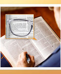 4 Pack Dope Anti Fog Safety Glasses For Men And Women With 1.5 Diopter ANSI Z87.1 Protective Eyewear reading text in book