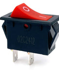Beefy SPST Rocker Switch 2 Pin 16A 125V Or 12A 250V Push Button Control for industrial equipment power tools HVAC systems
