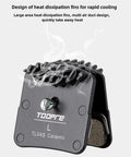 TL03S Disc Brake Ceramic Pads For Bike And Electric Scoot Compatible With Hydraulic Oil Brakes Includes Spring And Bolt