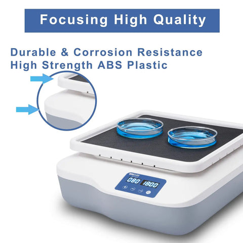 Digital Orbital Shaker With Adjustable Speed From 40 To 200 RPM And 2 Kg Capacity Orbital Rotator Shaker With Display