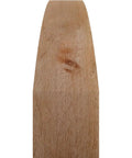 Rough Sawn Knee Brace In Western Red Cedar, Handcrafted North American Timber, close-up view showing grain and texture