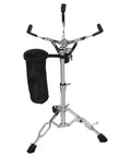 Hardcore Adjustable Snare Drum Tripod Stand With Double Braced Alloy Frame And Drumstick Pouch Slick Portable Practice Pad Rack