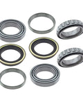Rear Wheel Hub Bearing Seal Kit For Chevy Express And Silverado 2500 3500 HD 8 Piece Replacement Inner And Outer Seals Set