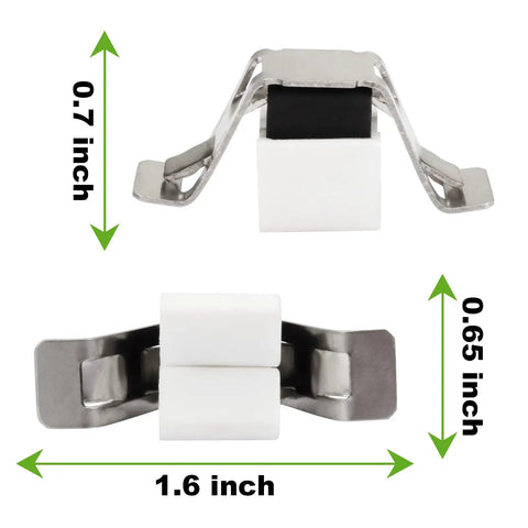Premium Dryer Door Catch Replacement Kit For Whirlpool Maytag Amana Kenmore DIY Friendly Easy Install And Durable WPW10610880
