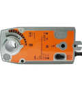 Adjustable Air Damper Actuator Featuring Emergency Override And Dual Voltage Power Compatibility Delivers Smooth 20Nm Torque For Knockout Hvac Valve Assembly That Runs Slick All Day Long With Zero Drama Setup, top view.