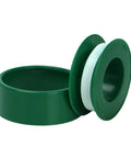 Pro Grade Green Oxygen PTFE Thread Seal Tape Gas Pipe Sealant For Oxygen Lines 1/4 Inch By 260 Inch shown with green spool and cover