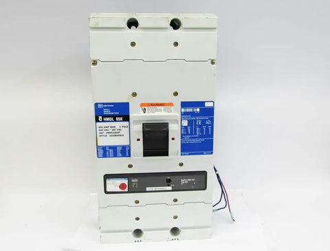 Kickass Series C Nema M Frame Circuit Breaker For Commercial Panels with quick plug terminals and HMDL contact block.