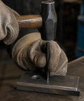 Using Center Transfer Punch Set Kit With Index Stand, 28-Piece, Three Thirty-Second Inch To Half Inch Range, precise punching in metal