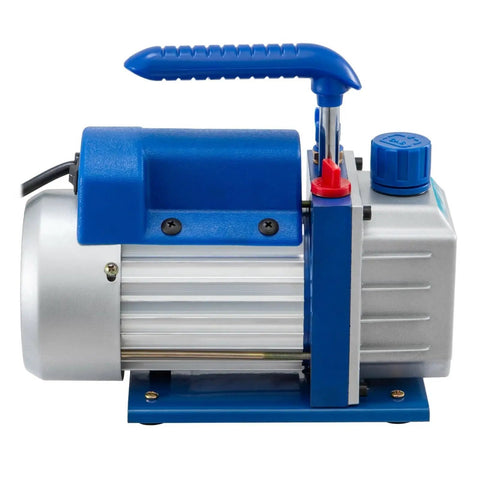 2 Gallon Vacuum Chamber With 1.8CFM Rotary Pump, 9L 220ml Degassing Unit For Jewelry Epoxy Resin Craft Projects High Capacity 1 Stage Motor With Cooling Fan Noise Reduction Design Durable Build