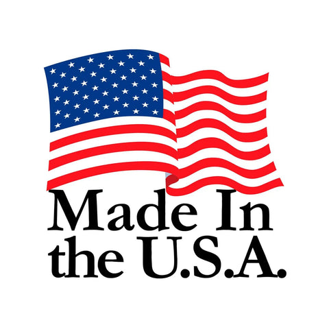 American flag with "Made In the USA" text, represents USA-made Dope Carbon Fiber Skin For PS5 Portal Remote Player Solid Purple Vinyl Wrap
