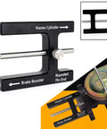 BARTOO brake adjustment tool for master cylinder push rods, black metal with adjustable pins.