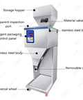Plug And Play Automatic Granular And Powder Filling Machine Quantitative Dispenser Stainless Steel with inspection port and control panel
