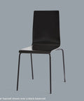Dark chair with smooth finish illustrating Painter's Touch Latex Paint Gloss Clear Quart Quick Dry Low Odor Water Based Finish.
