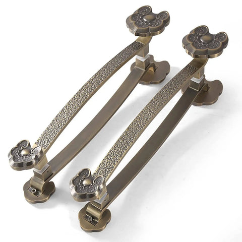 Heavy Duty Rustic Metal Sliding Barn Door Handle Double Sided Push Pull With Hardware For Interior And Exterior Doors Farmhouse Style