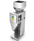 Straight Up Reliable Automatic Granule Filler Machine With Digital Scale Pro Level 304 Stainless Steel Powder Doser for coffee, tea, and seeds.