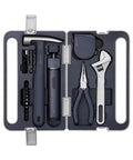 18 Piece Electric Screwdriver Tool Kit With LED Light 3 Torque Settings 10 Bits Compact Portable Home Repair Set
