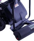 Generation 3 Lawn Striping System Pro Kit attached to Honda mower, easy to install, creates ballpark lawn lines.