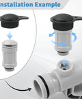 Air Jet Valve Cap For Above Ground Pools Easy Fit And Leak Proof Seal Wide Compatibility With Popular Models Like 26165EH