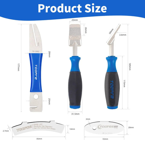 Six In One Bike Maintenance Kit With Hydraulic Piston Press And Pro Grade Disc Brake Repair Tools For Mountain Bikes And MTB size chart
