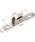 12 Pieces 3/8 Inch Metal Sliding Window Rollers Universal Single Slide Wheels For Doors Cupboards Drawers DIY Projects Durable Replacement Hardware