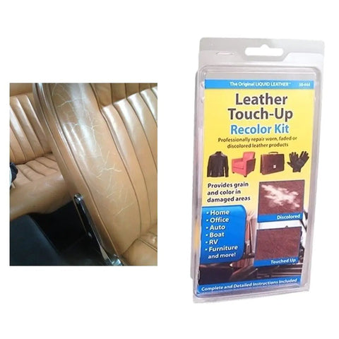 Leather Repair Kit That Fixes Cracks Tears Burns And Scuffs Like A Pro With Color Matching Quick Fix For All Leather Surfaces