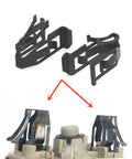 Toyota Sun Visor Clip Retainer Bracket Kit For Right And Left Roof Sun Shield Hasp Durable Mn13 Iron Build Interior Car Trim