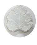 Big Leaf Stepping Stone Mold For Concrete Diy Garden Path Outdoor Decor 14.5 Inch Square Reusable Thick Mold With Acanthus Leaf Pattern