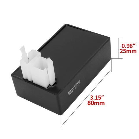 6 Pin DC CDI Box Replacement For 150Cc 200Cc And 250Cc Vertical Engines in ATVs Quads Scooters Go Karts and Dirt Bikes.