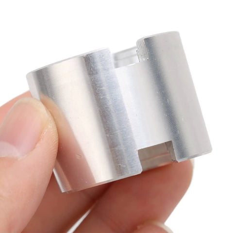 Close-up of stainless steel watch movement holder tool for 2824 2892 2813 8200 movements, pro grade multi function repair base