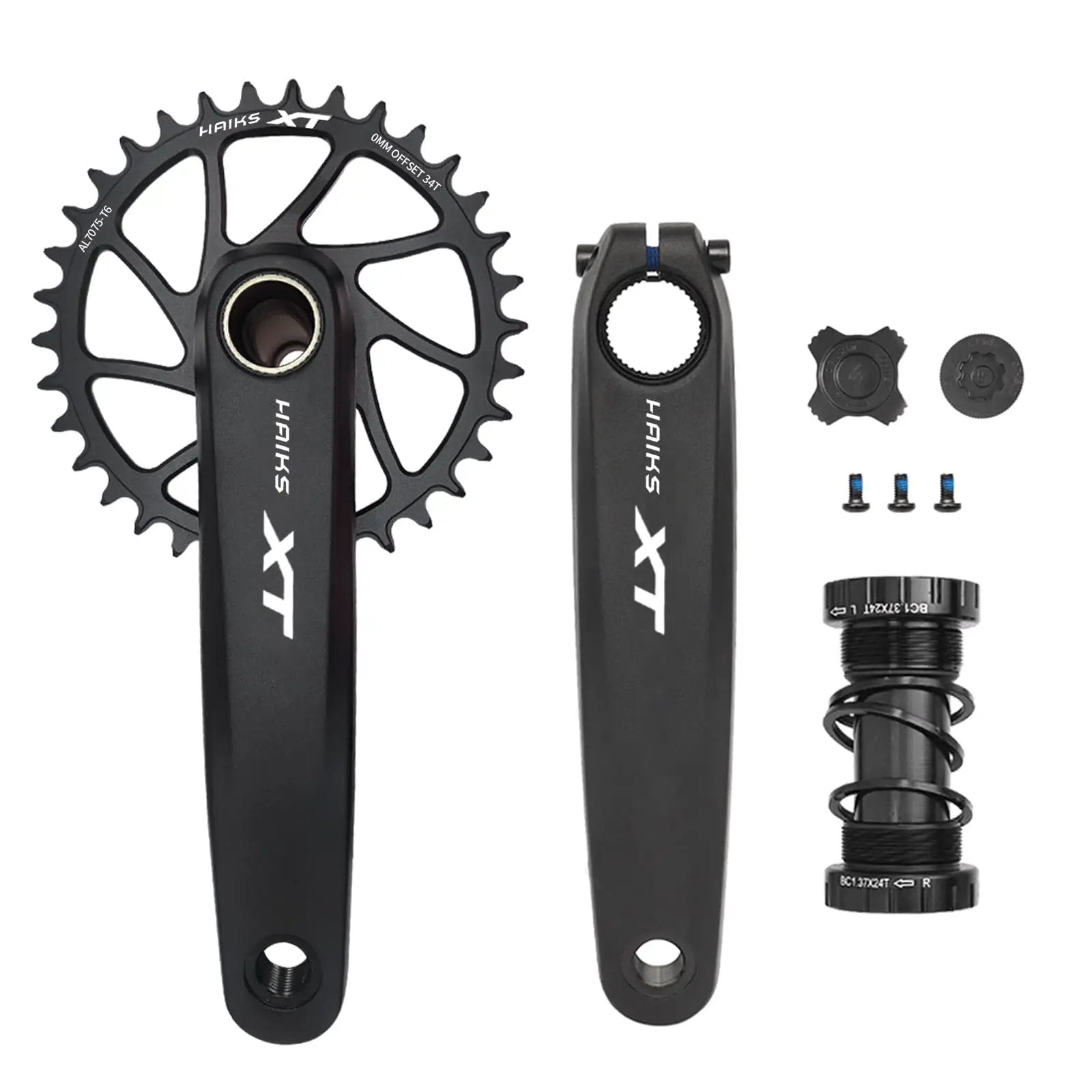 1x Mountain Bike Crankset 170mm With 36T Chainring ✓
