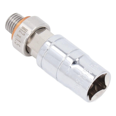 Get Your Car Running Smooth Again With This Piggyback Oil Drain Plug Repair Kit. Easy Install Stainless Steel Rethreading Tool For Slipped Threads Makes Mechanics And DIY Guys Super Happy To Fix Leaks Fast Without No Hassle At All. 304 stainless steel oil drain plug rethreader with socket head