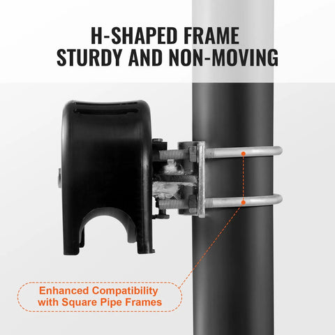 Heavy Duty Sliding Gate Kit With Four Rock Solid Nylon Rollers, Smooth U Shaped Track, And Rust Proof Brackets For No Sweat Cantilever Fence Install And Silky Smooth Glide