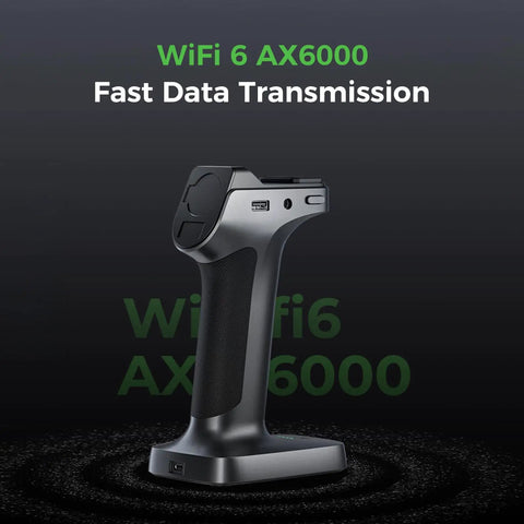 Slick WiFi 6 Wireless Screen Mirroring Adapter For 3D Scanners With Smartphone App Compatibility, High Capacity Fast Charging Hub, Killer Lightweight Design For No Sweat On The Go Connectivity And Smooth Daily Runs