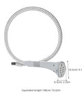 Replacement Steam Hose And Nozzle Kit For Garment Steamer With Clip Design, Heavy Duty High Temperature Plastic Tube And Metal Head