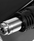 Close-up of the nozzle of the Digital Soldering Iron Station 700W Max With Hot Air Rework Quick Heating Precise Temperature Control