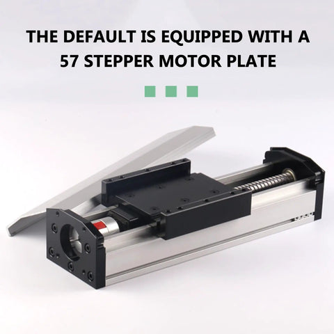 Pro Grade Linear Motion Guide Rail With 50 To 500 mm Travel And 0.03 mm Precision For DIY CNC Engraving Machines And Lathes, 57 stepper motor plate