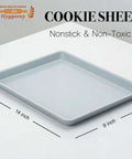 Ceramic Nonstick Baking Sheet For Oven Cookin 15x10 Inches Durable Aluminum Tray With PTFE And PFOA Free Coating