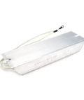 Dahszhi 300W 70Ω aluminum-housing wirewound braking resistor with solder lug terminals, side view
